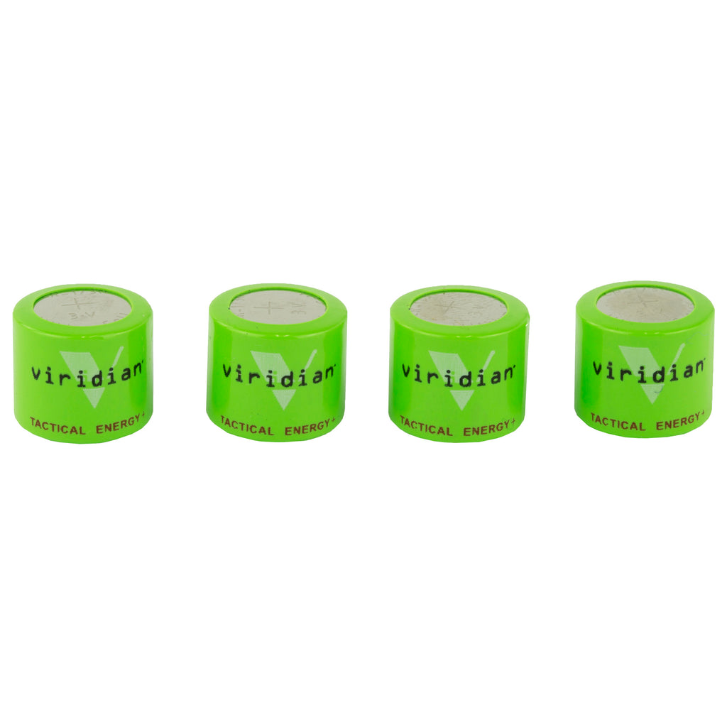 Viridian Weapon Technologies 350-0002 Tactical Energy Ultra Lithium CR1/3N Batteries - 4 Pack