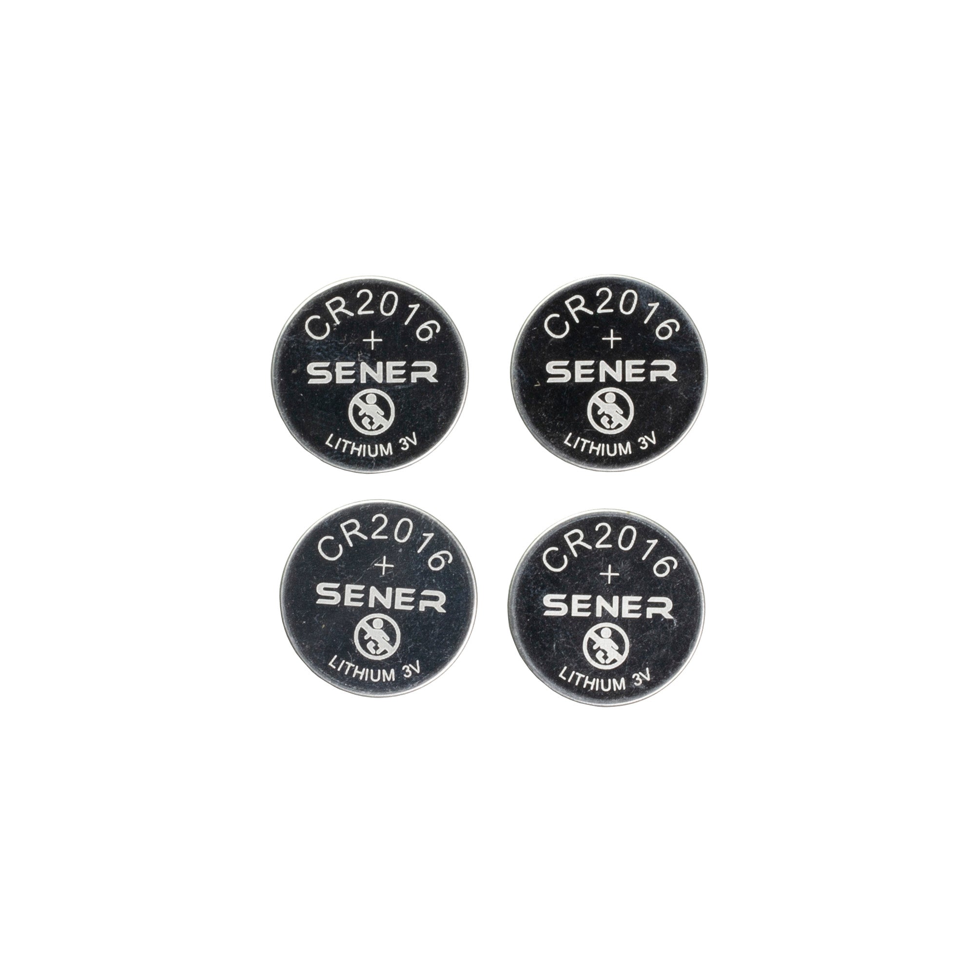 Viridian Weapon Technologies Tactical Energy CR2016 Lithium Battery 4-Pack