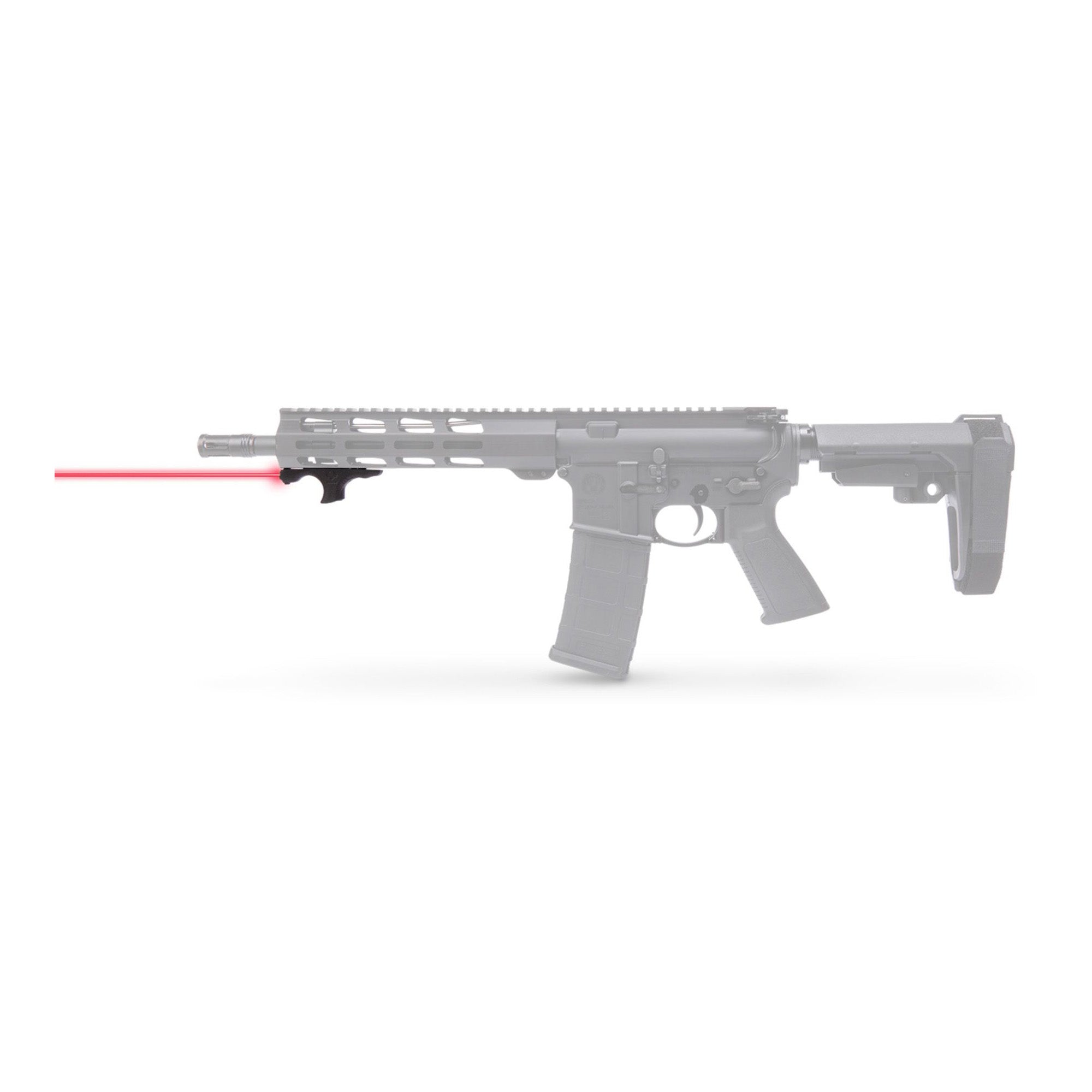 Viridian HS1 Hand Stop with Integrated Red Laser Sight for AR-Style Firearms