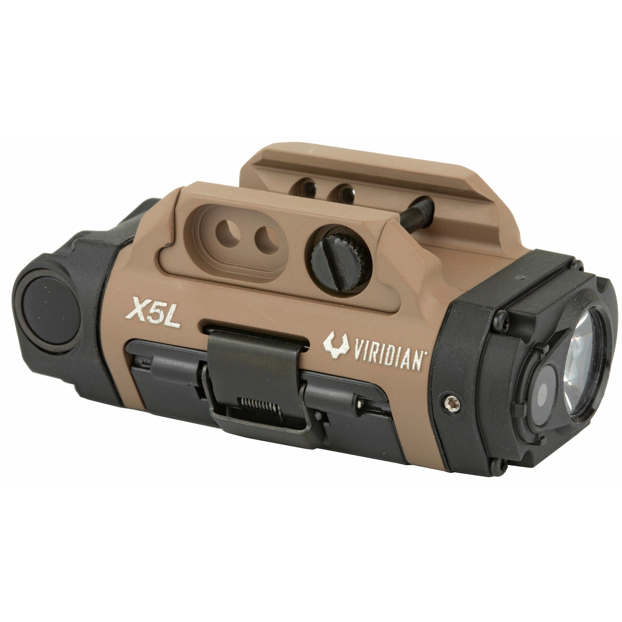 Viridian Weapon Technologies X5L Gen 3 Green Laser Sight and Tactical Light Combo in Flat Dark Earth