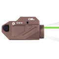 Viridian C5L Weaponlight with Laser in Flat Dark Earth – Compact Green Laser Sight and Light