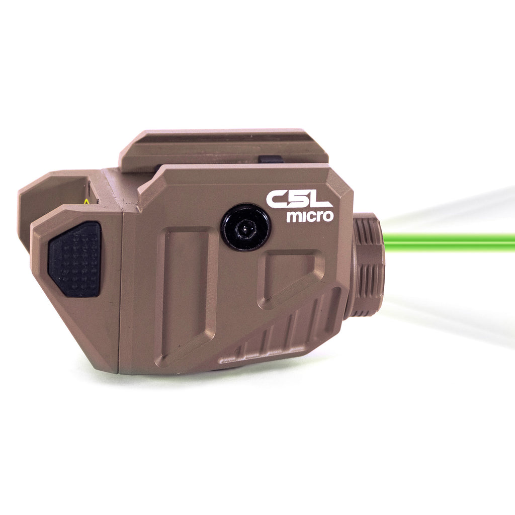 Viridian C5L Micro Weaponlight with Green Laser – Flat Dark Earth