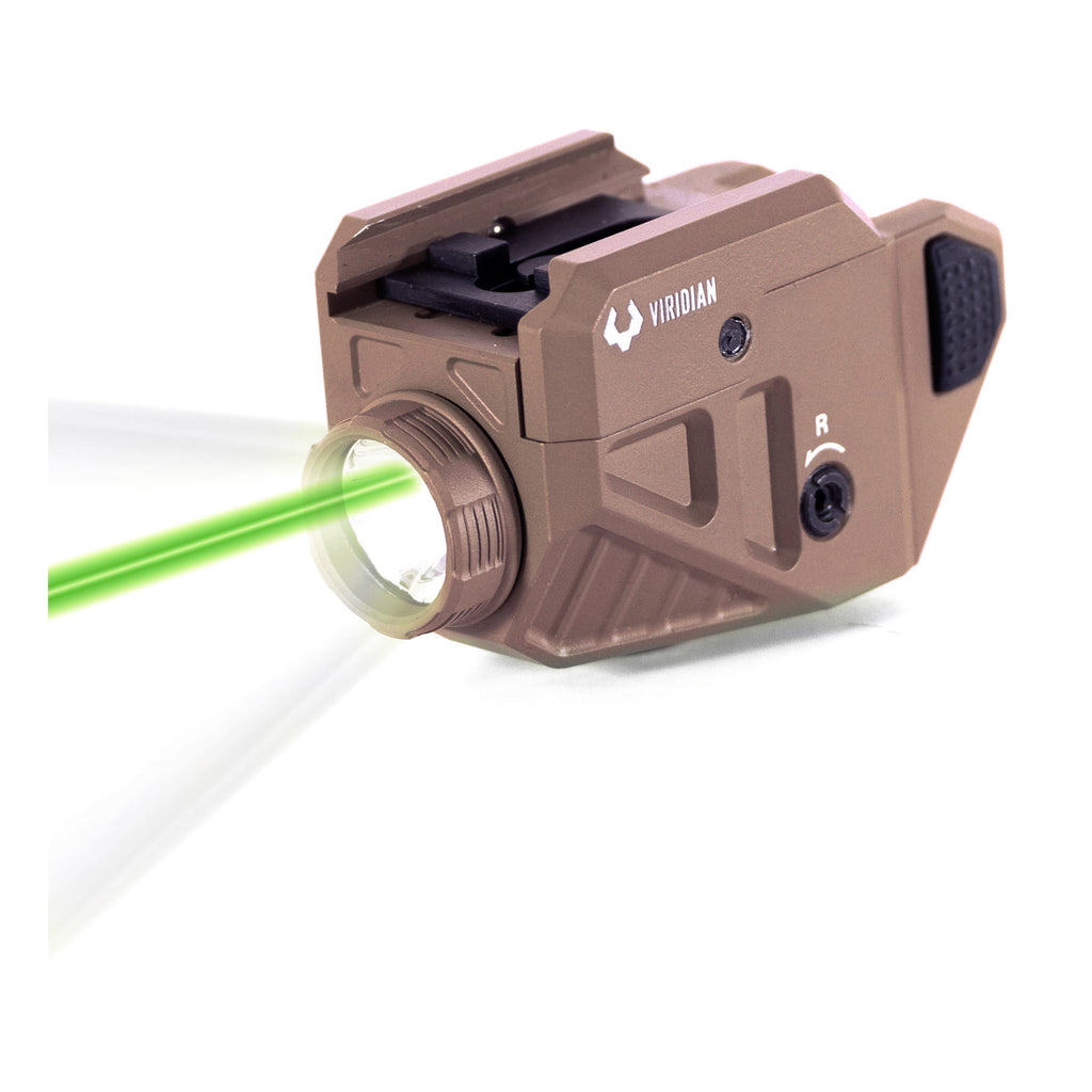 Viridian C5L Micro Weaponlight with Green Laser – Flat Dark Earth