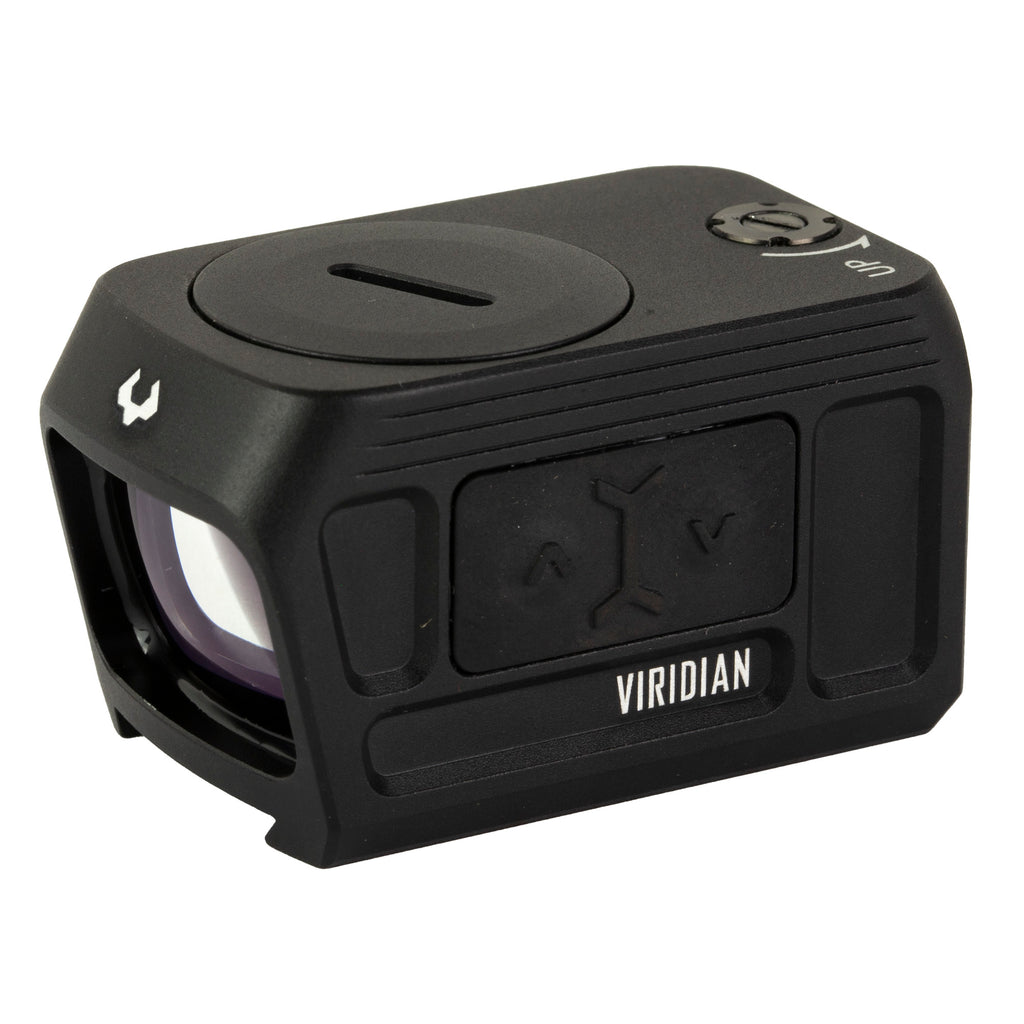 Viridian RFX45 Green Dot Reflex Sight with RMR Adapter - 24mm Objective, 1X Power, Black
