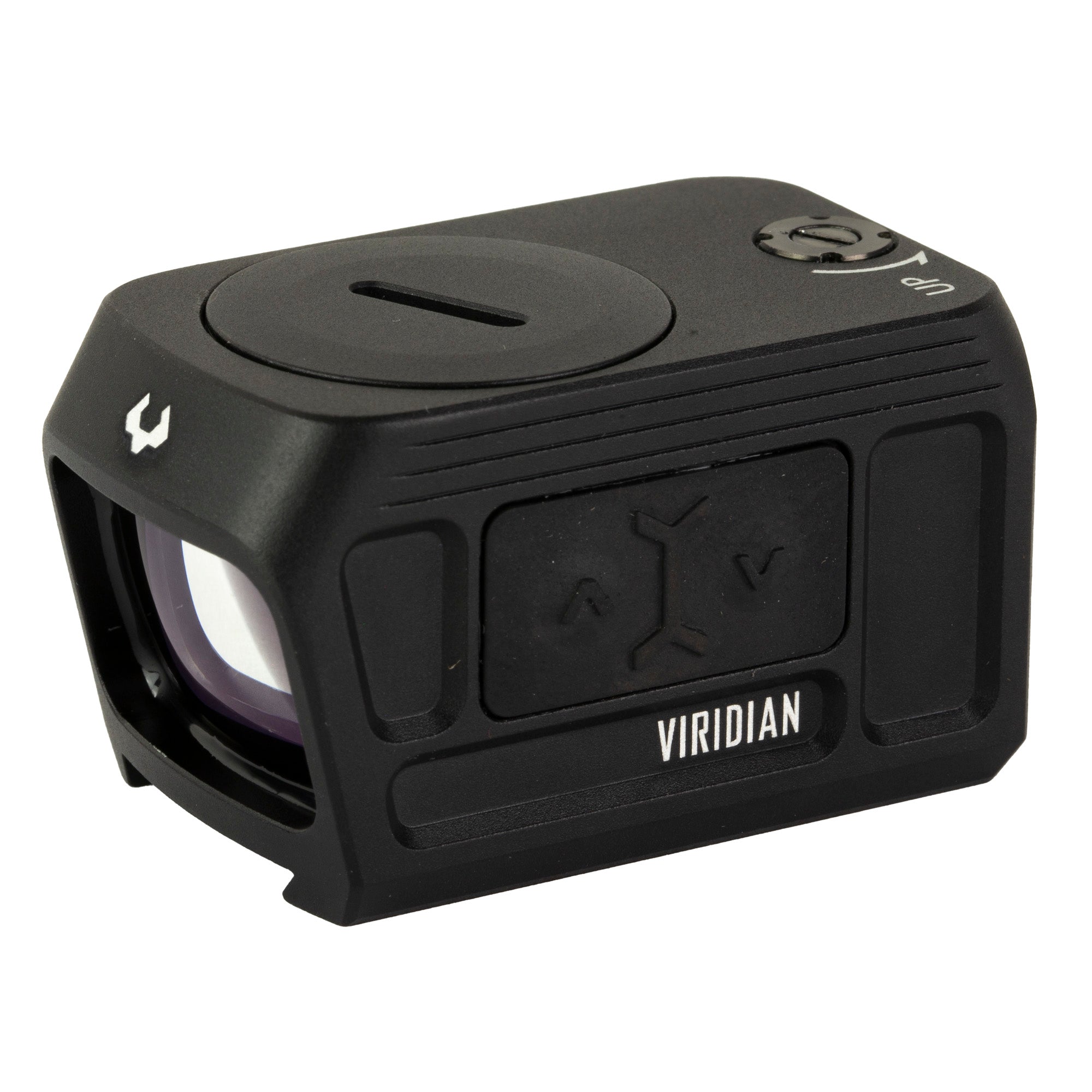 Viridian RFX45 Green Dot Reflex Sight with RMR Adapter - 24mm Objective, 1X Power, Black