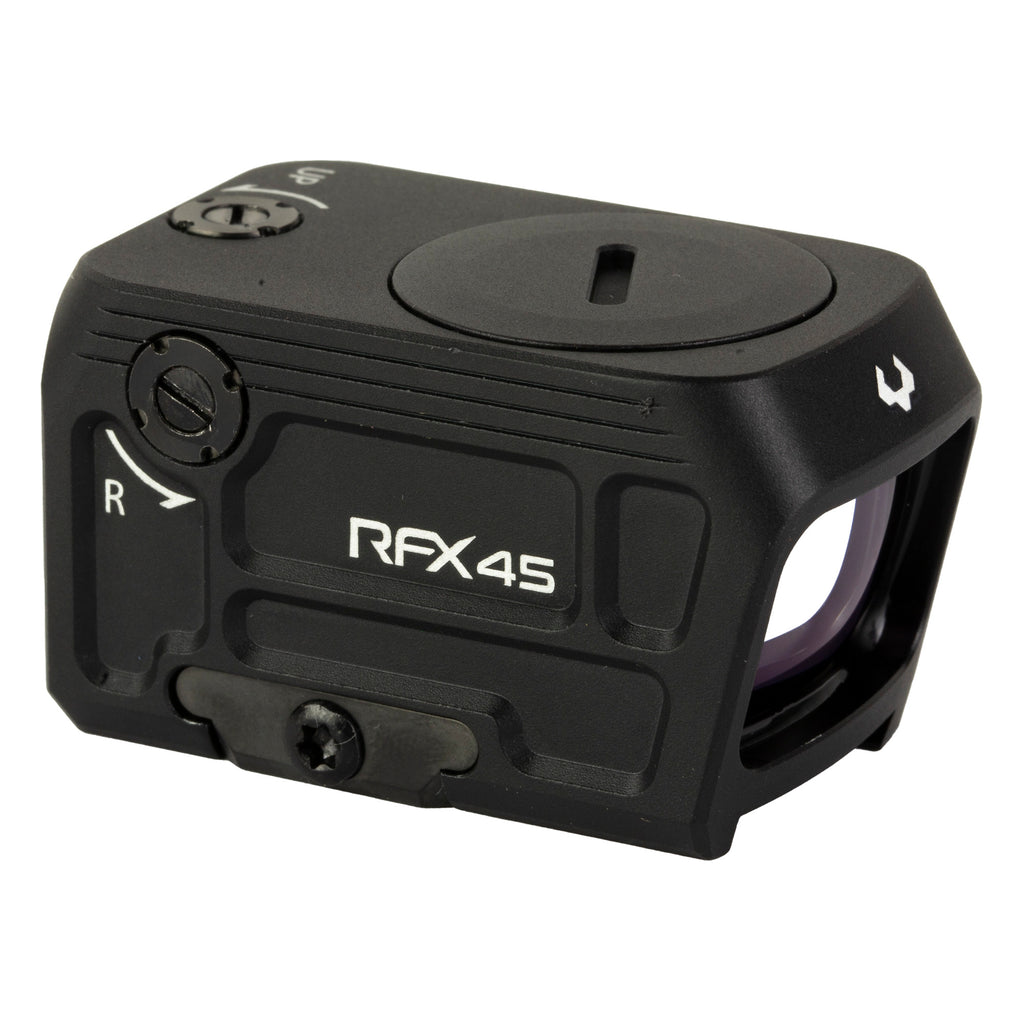 Viridian RFX45 Green Dot Reflex Sight with RMR Adapter - 24mm Objective, 1X Power, Black