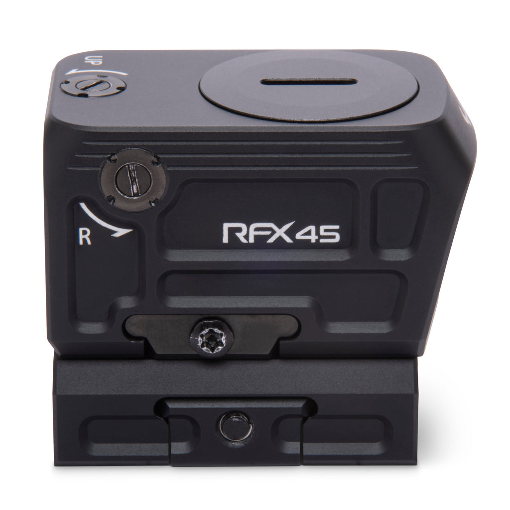 Viridian RFX45 Green Dot Reflex Sight with Low Mount - 24mm Objective, 1X Magnification
