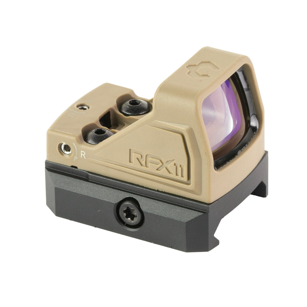 Viridian RFX11 Green Dot Reflex Sight in Flat Dark Earth – Compact, High-Performance Aimpoint for Pistols and Rifles