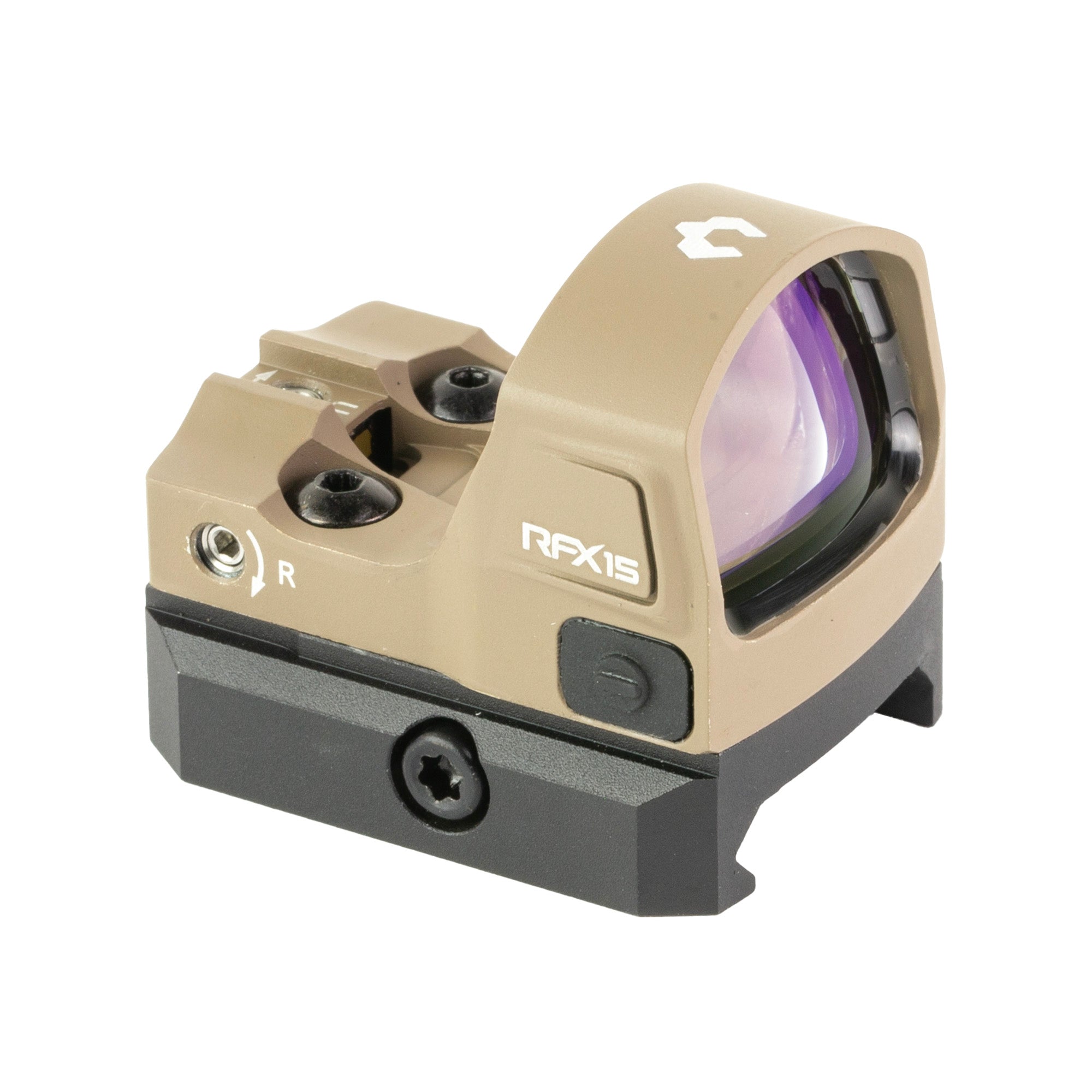 Viridian Weapon Technologies RFX15 Green Dot Reflex Sight with Flat Dark Earth Finish