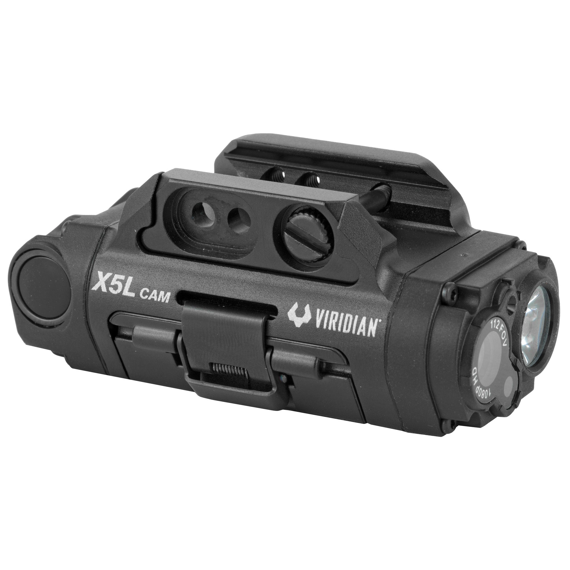 Viridian Weapon Technologies X5L Gen 3 Tactical Light with Laser, Full-HD Camera, and Microphone for Handguns and Long Guns