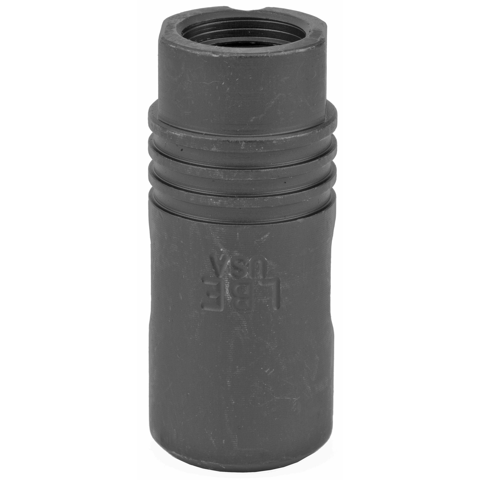 LBE Unlimited AK47 Dual Port Flash Hider 14x1 LH – Black