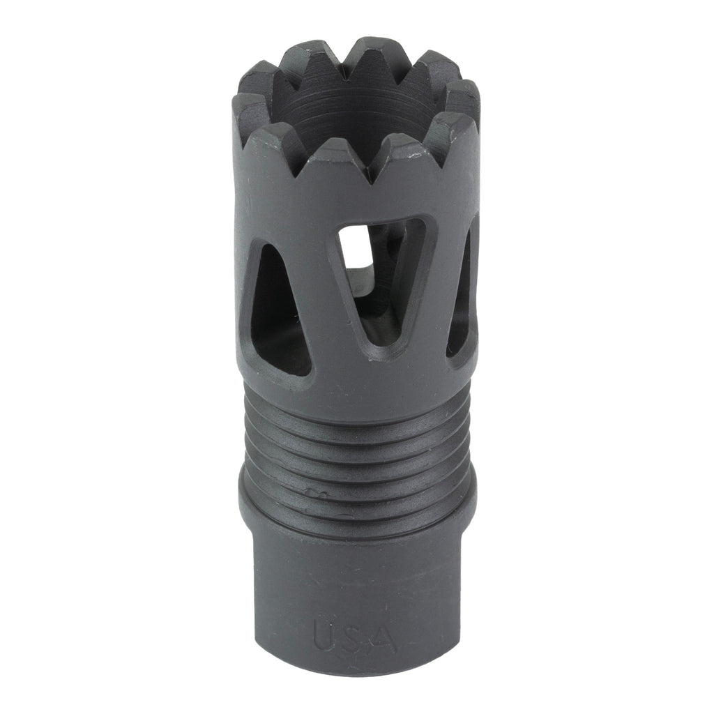 LBE Unlimited ARFH-TP556 Tri-Port Flash Hider for 223 Remington, 1/2x28 Thread, Black