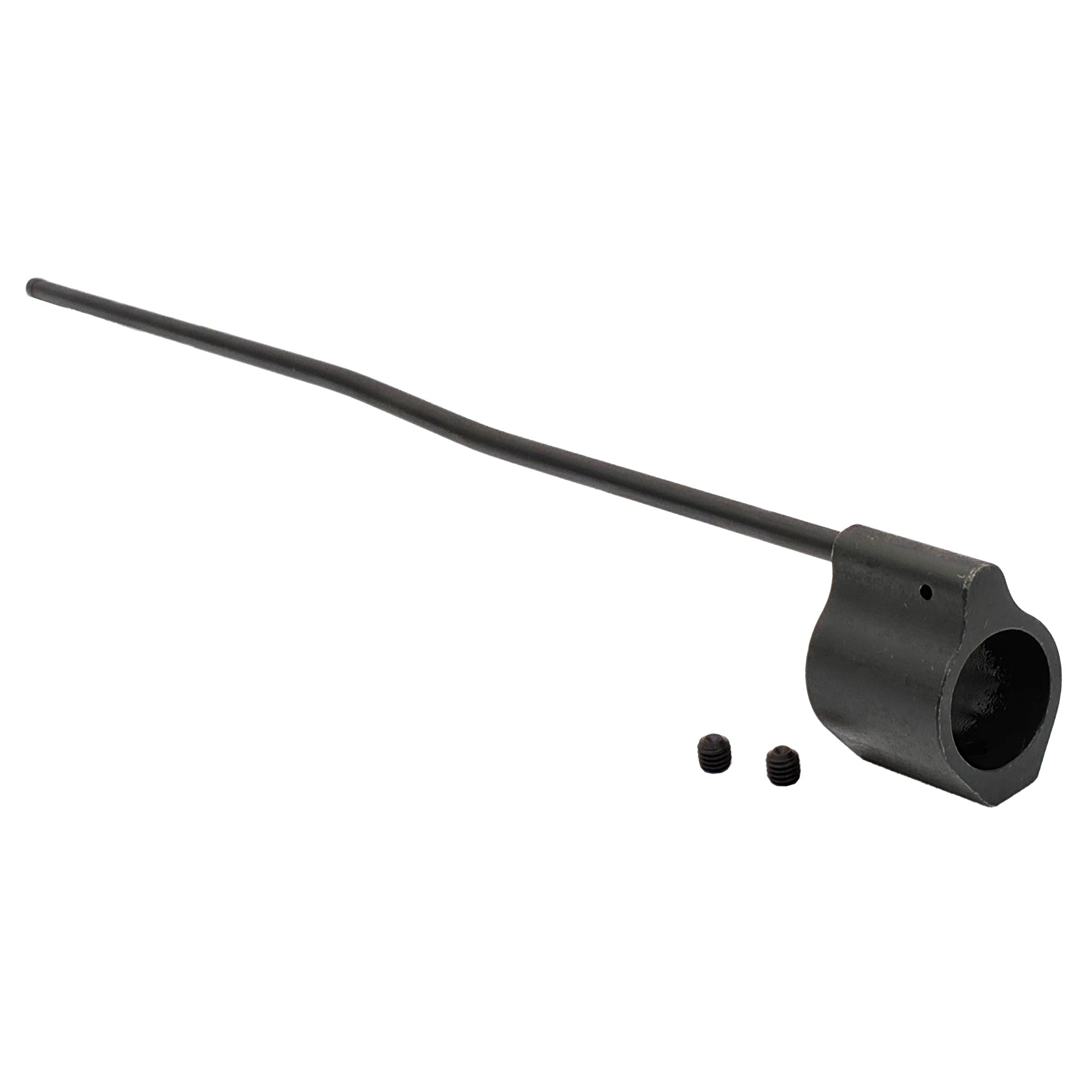 LBE Unlimited Low Profile Gas Block with Carbine Gas Tube - Black