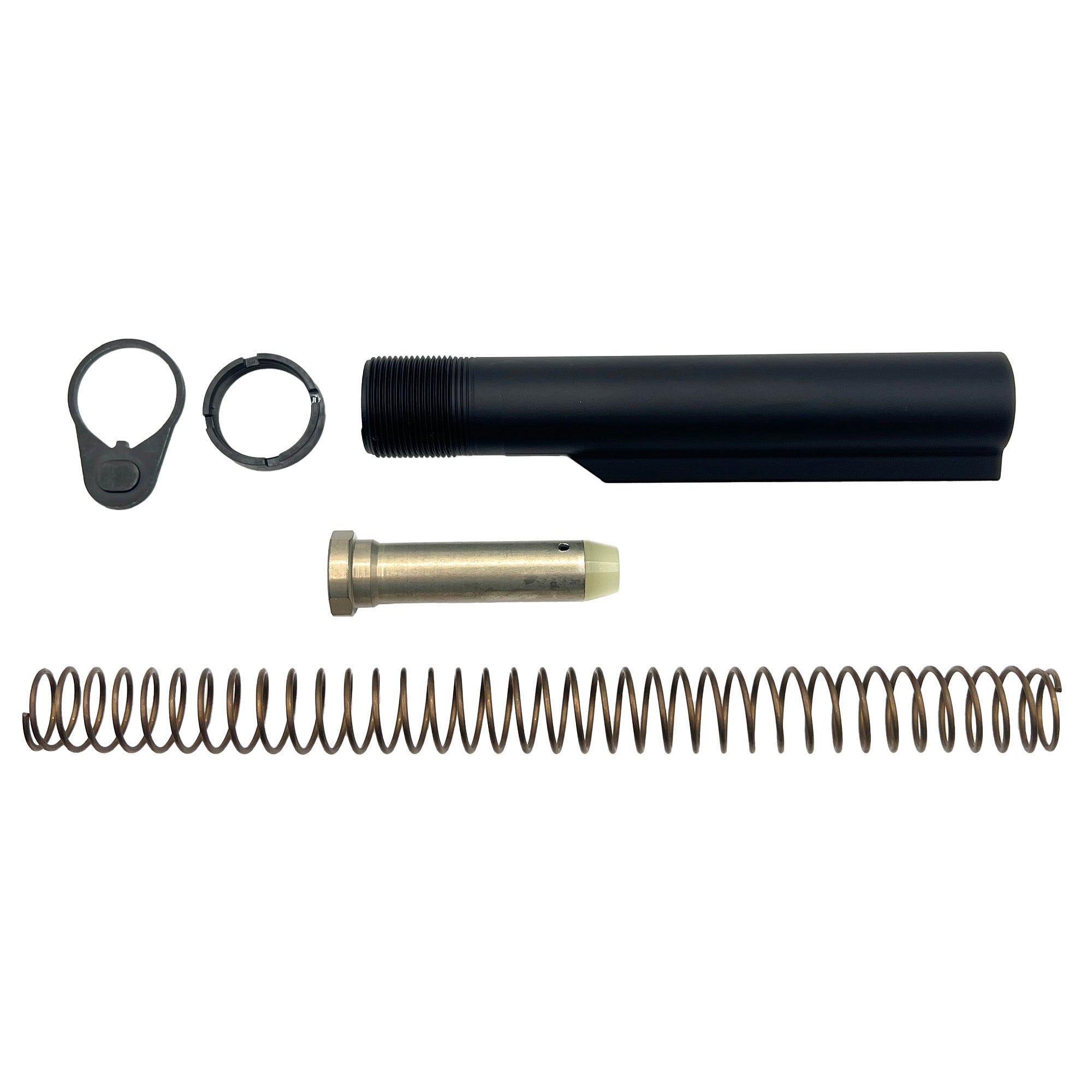 LBE Unlimited H1 Buffer Tube Kit for AR-15 – Black Complete Assembly