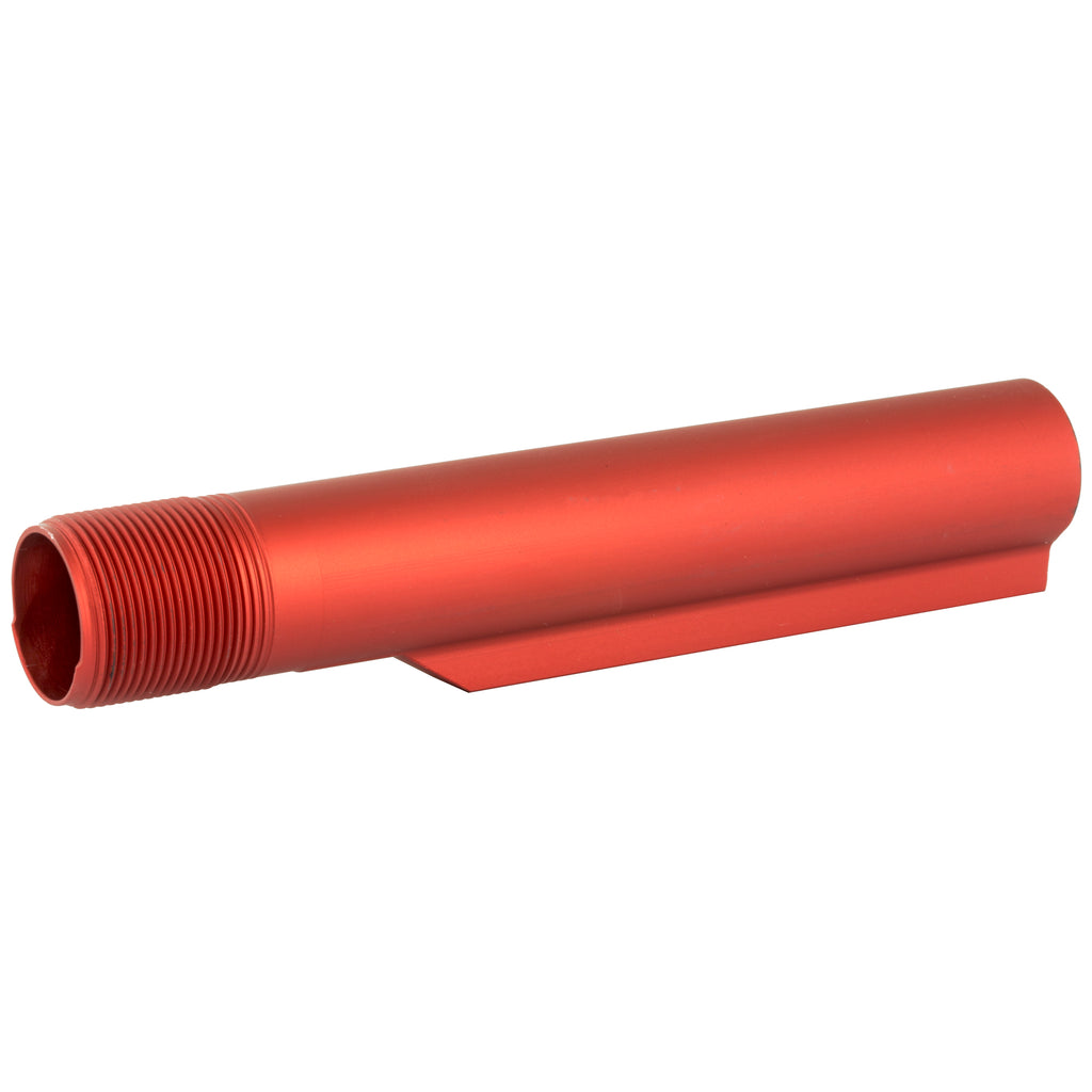 LBE Unlimited AR Mil-Spec Buffer Tube in Red, Part Number MBUF002-RED