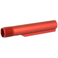 LBE Unlimited AR Mil-Spec Buffer Tube in Red, Part Number MBUF002-RED