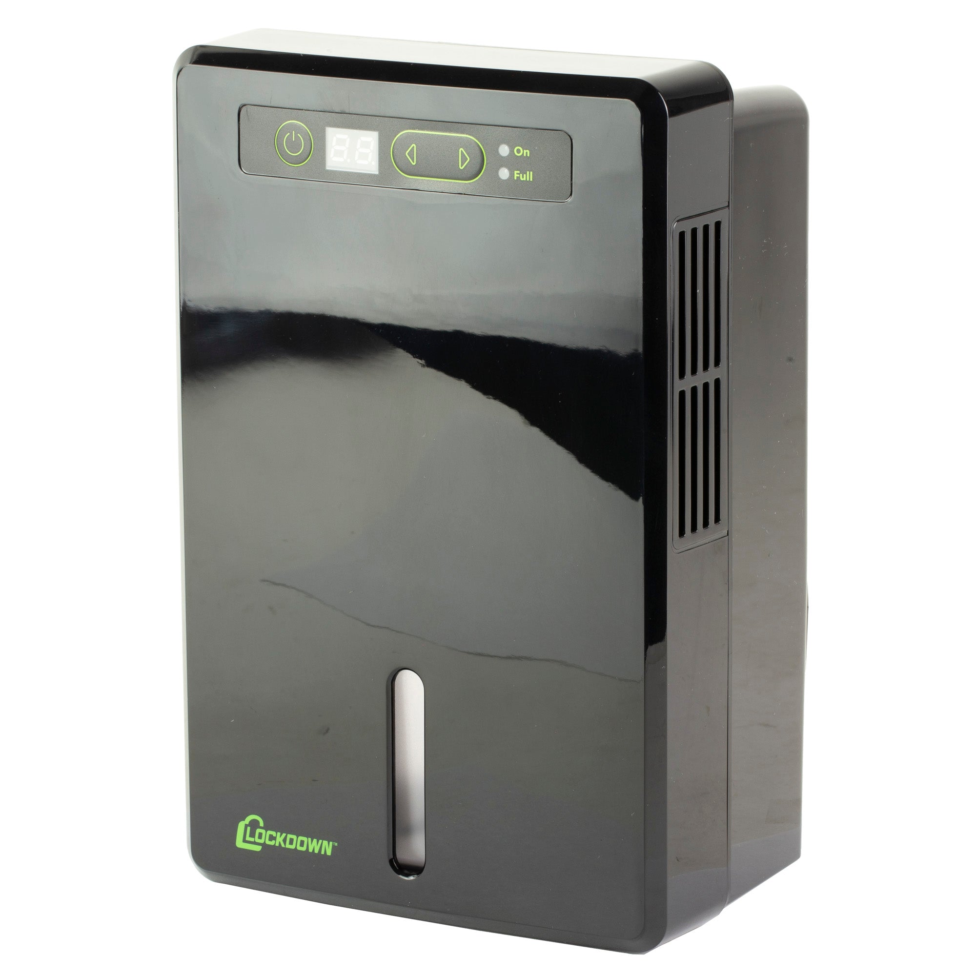 Lockdown Compact Automatic Dehumidifier – Moisture Control with Digital Humidity Settings