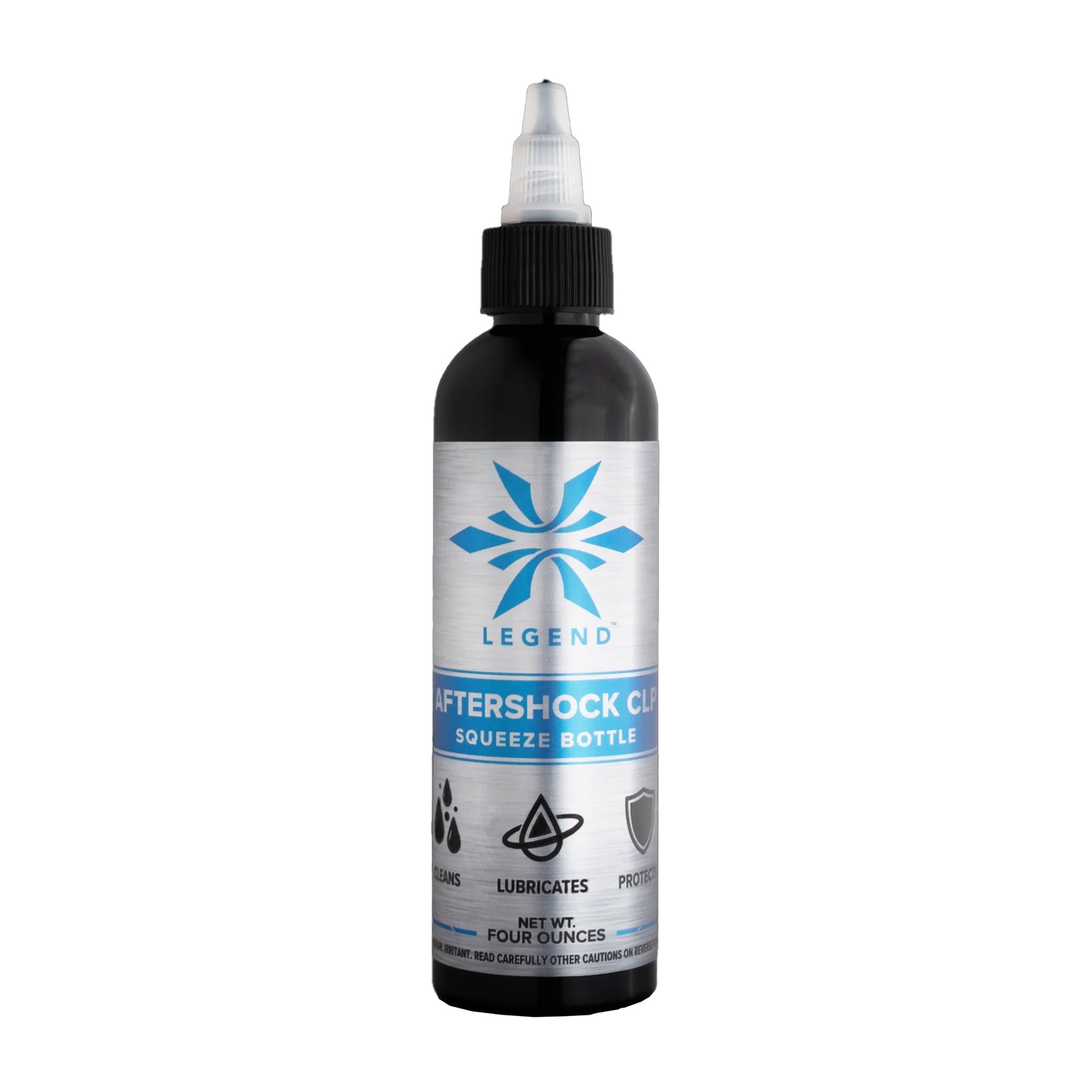 Legend Outdoor Gear Aftershock CLP 4oz - All-in-One Firearm Cleaner, Lubricant, and Rust Preventative