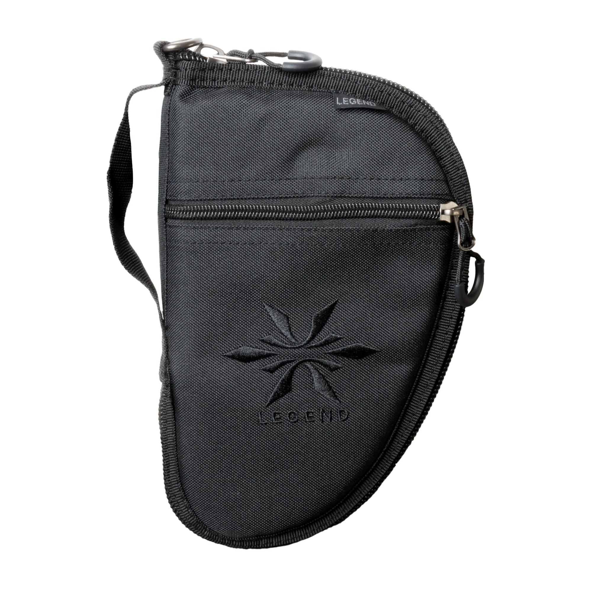 Legend Outdoor Gear Pegasus Pistol Rug 8.5 Inch Black - Durable Polyester Pistol Case