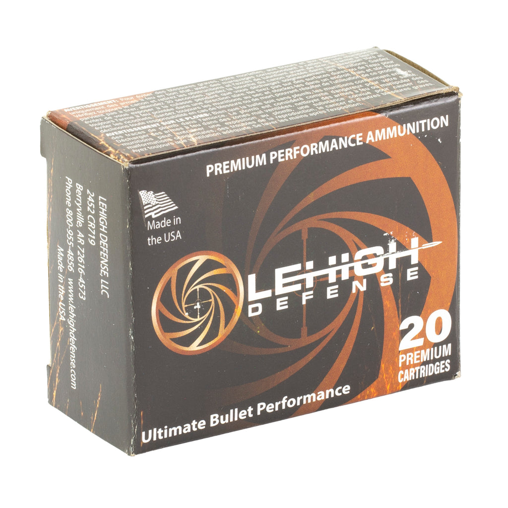 Lehigh Defense Xtreme Defense 10mm 115 Grain Copper Solid Bullet (20/200 Pack)