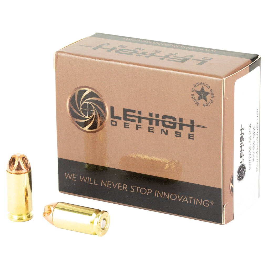 Lehigh Defense Xtreme Defense .40 S&W 115-Grain Copper Bullets (20 Pack)