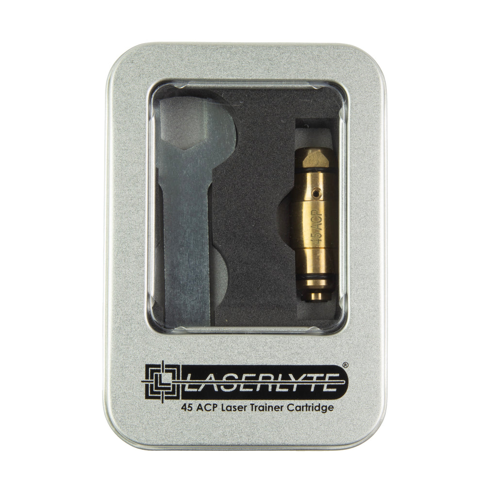 LaserLyte Laser Cartridge Trainer for 45 ACP - Versatile Laser Training Accessory