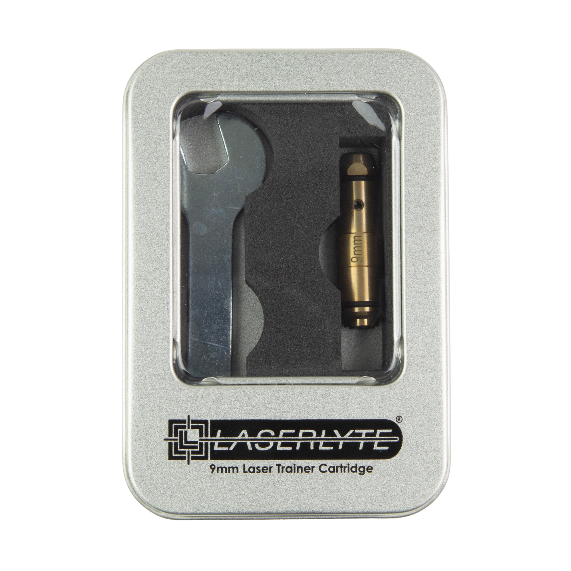 LaserLyte 9mm Laser Cartridge Trainer (Part Number 1226992) for Firearm Sight Calibration