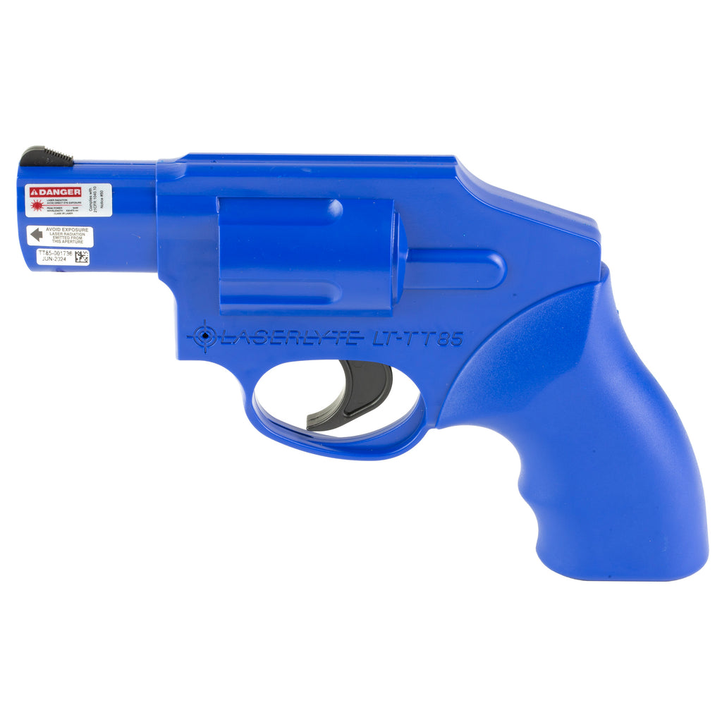LaserLyte Revolver Trainer Laser Training Pistol - Blue, Model LT-TT85