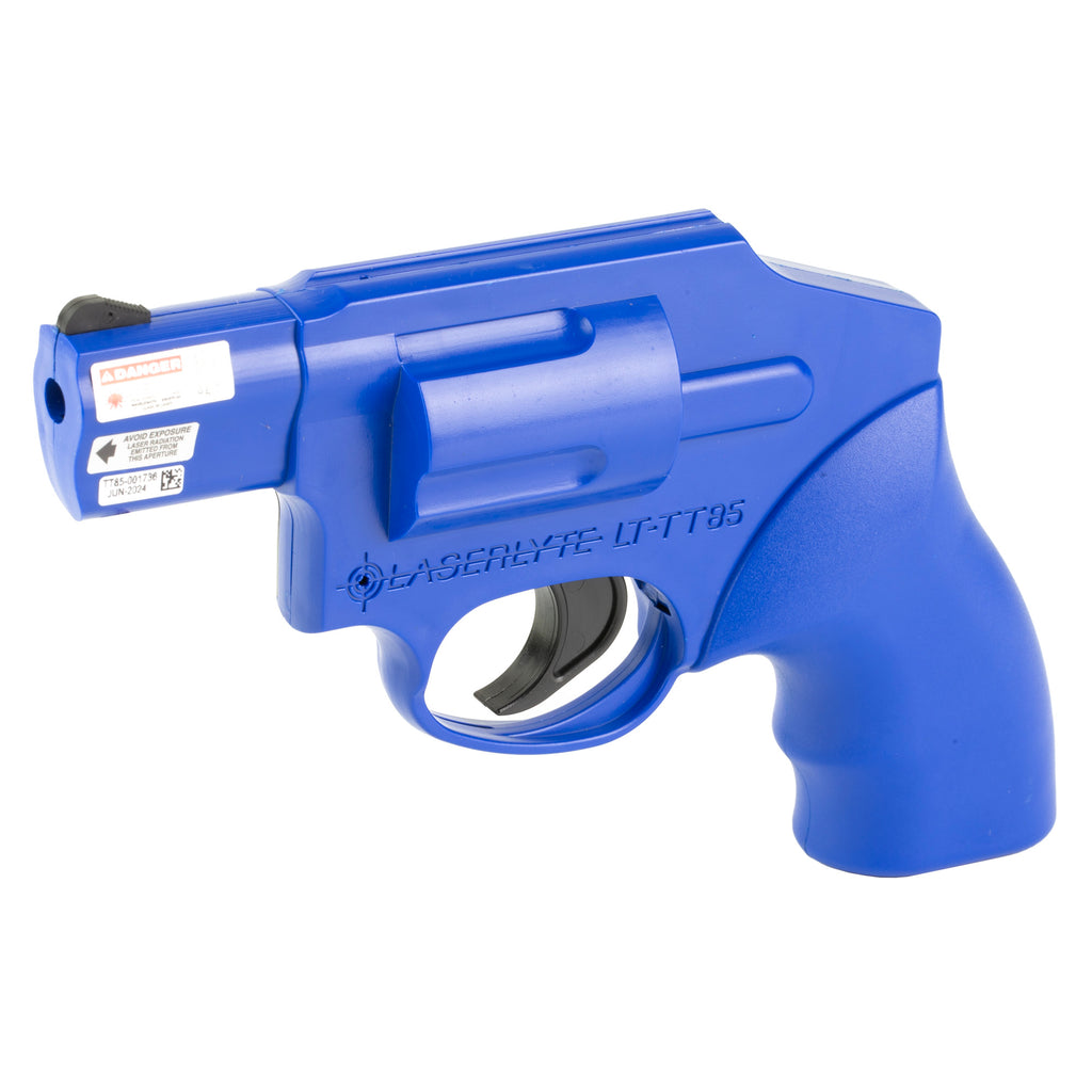 LaserLyte Revolver Trainer Laser Training Pistol - Blue, Model LT-TT85