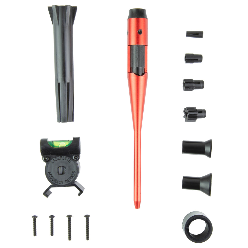 LaserLyte MBS Deluxe Bore Sight Kit – Universal Laser Bore Sight with Adapters for Rifle and Handgun Calibers