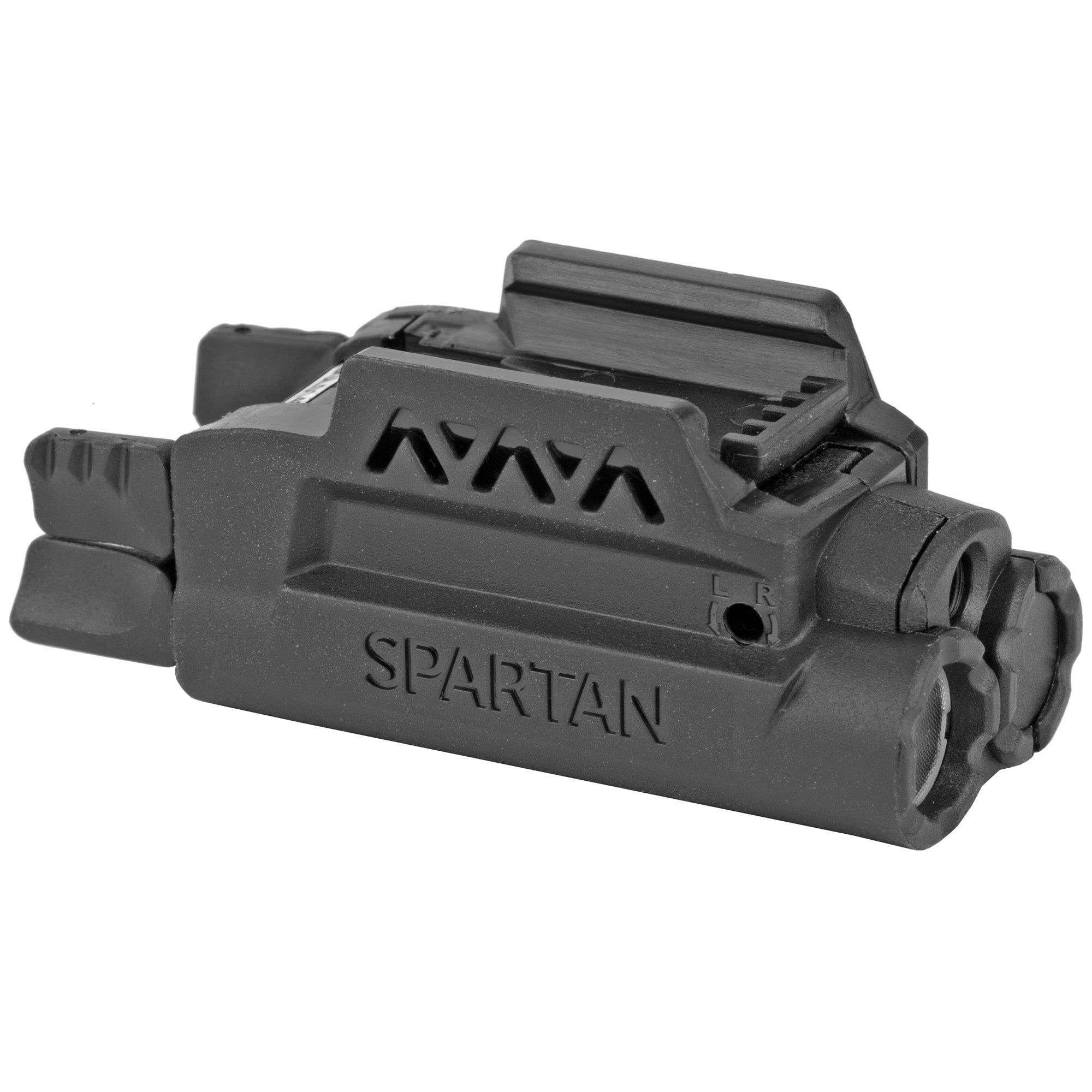LaserMax Spartan Model SPS-C-R Weaponlight with Laser and 120 Lumens Mint Green LED - Black