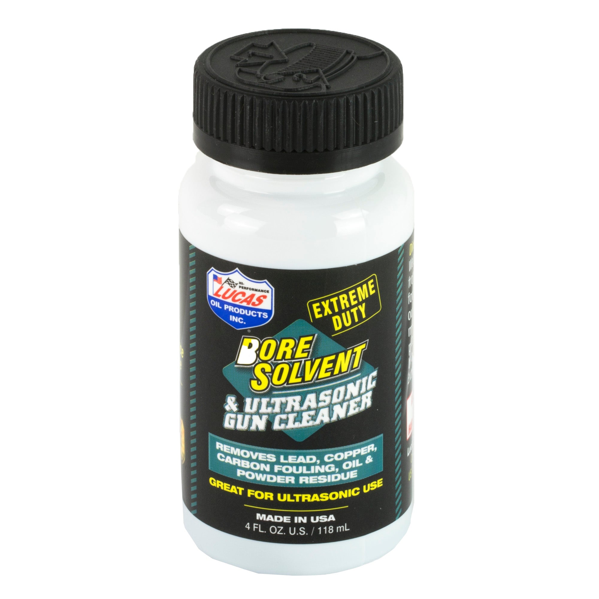 Lucas Oil Extreme Duty Bore Solvent & Ultrasonic Gun Cleaner 4 oz