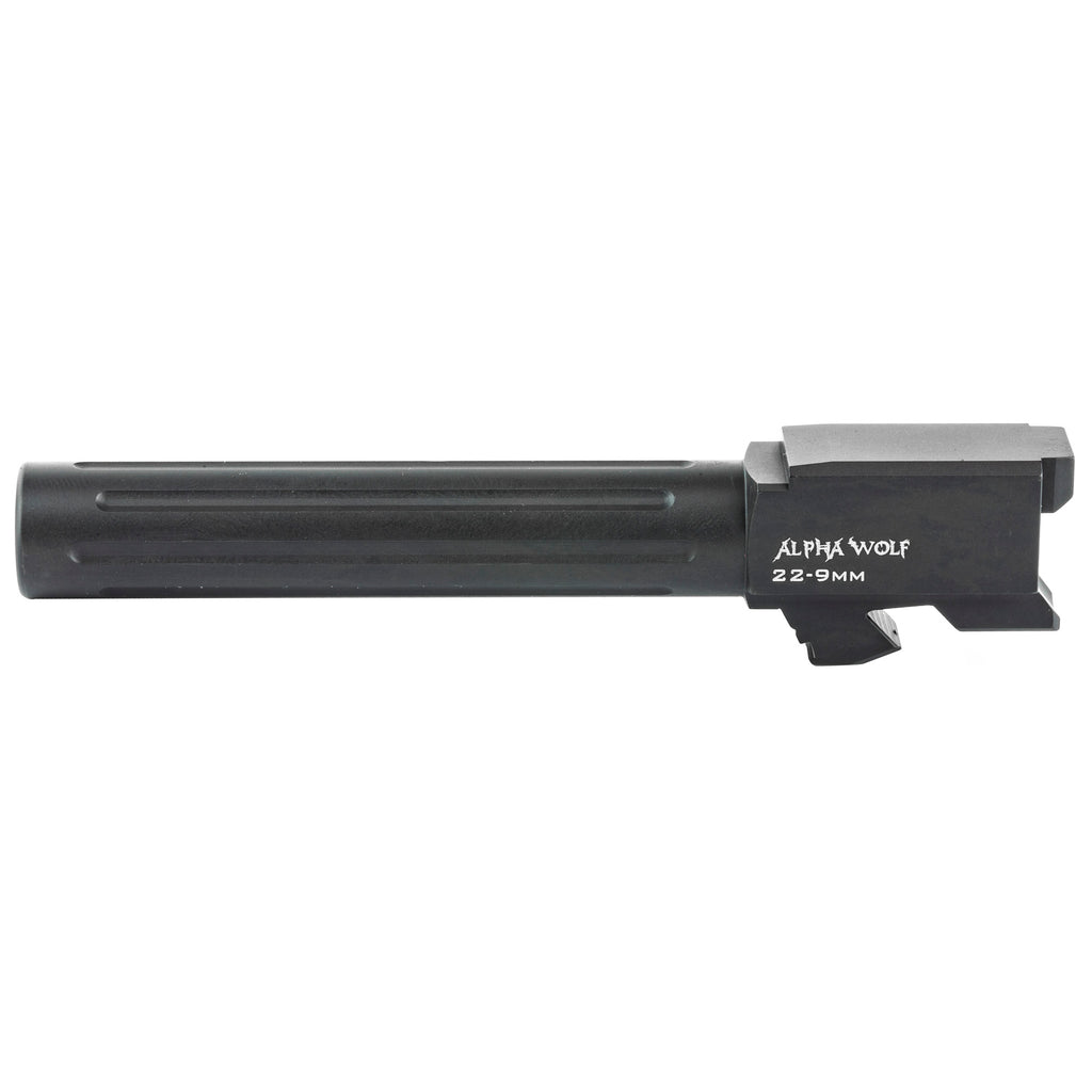 Lone Wolf Distributors Alpha Wolf 9mm Fluted Barrel for G22/G31 Conversion