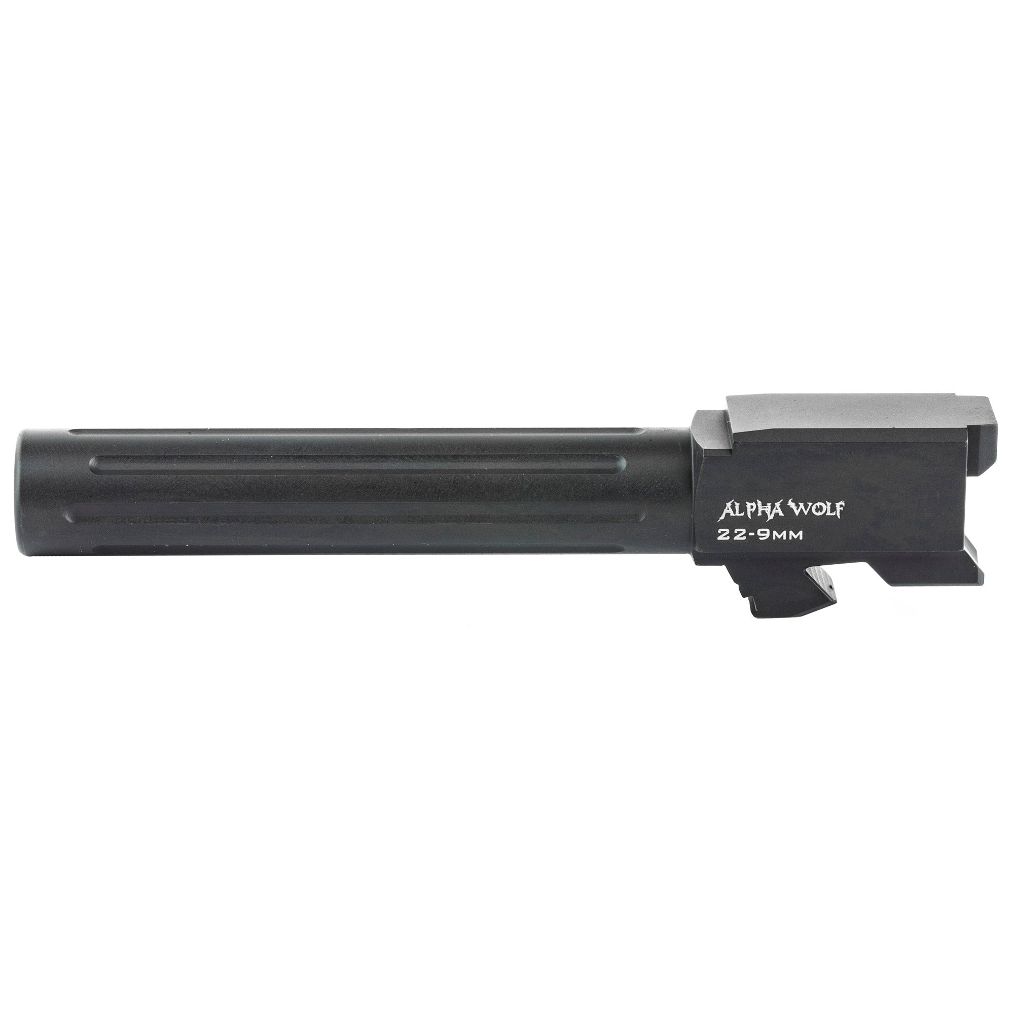 Lone Wolf Distributors Alpha Wolf 9mm Fluted Barrel for G22/G31 Conversion