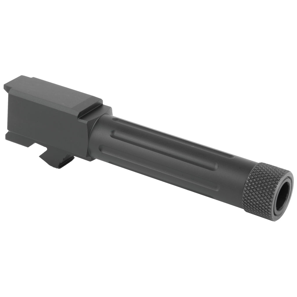 Lone Wolf Distributors Alpha Wolf Threaded & Fluted 9mm Barrel for G27/G33 – Black