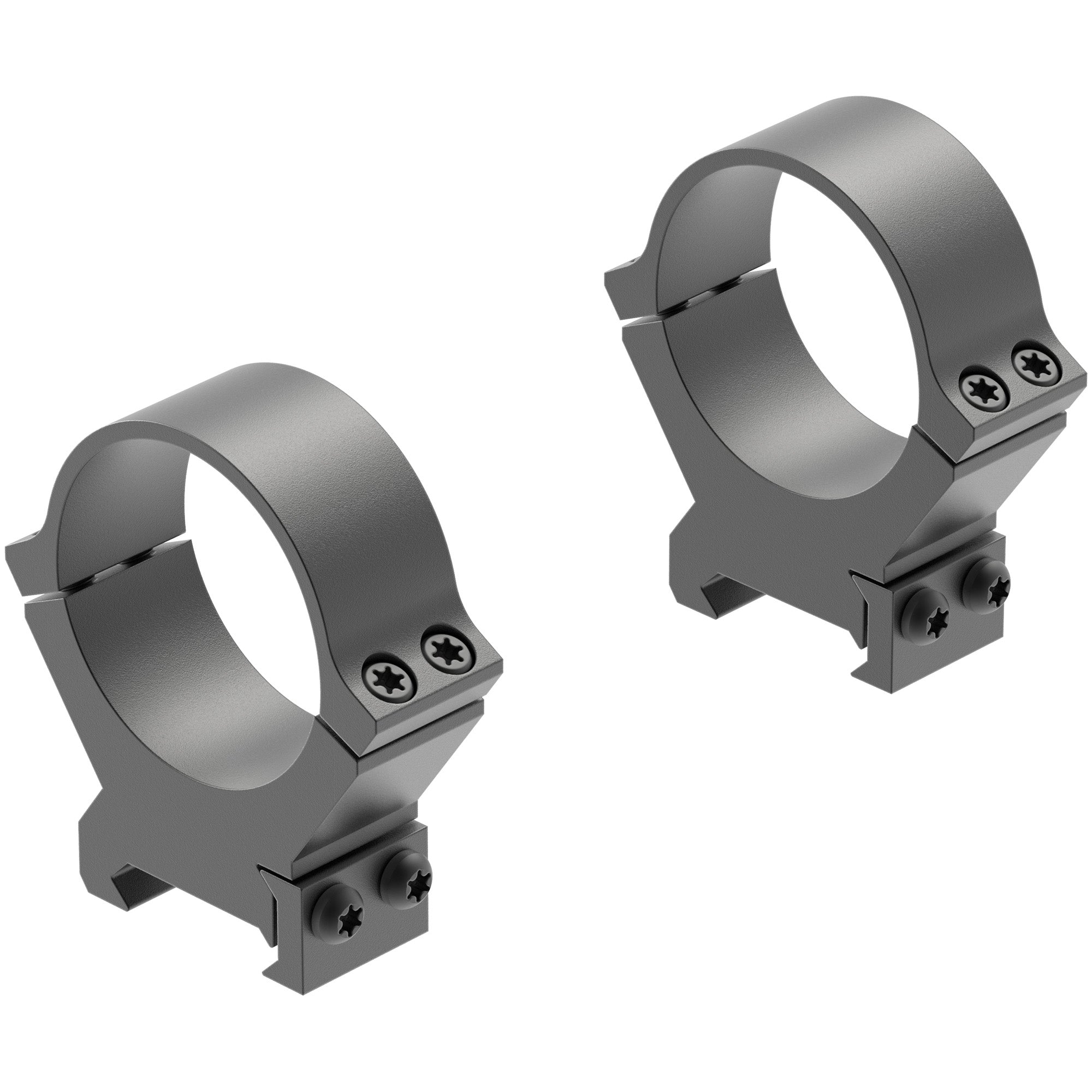 Leupold PRW2 34mm High Cross-Slot Rings – Matte Black for Riflescopes with 34mm Main Tube