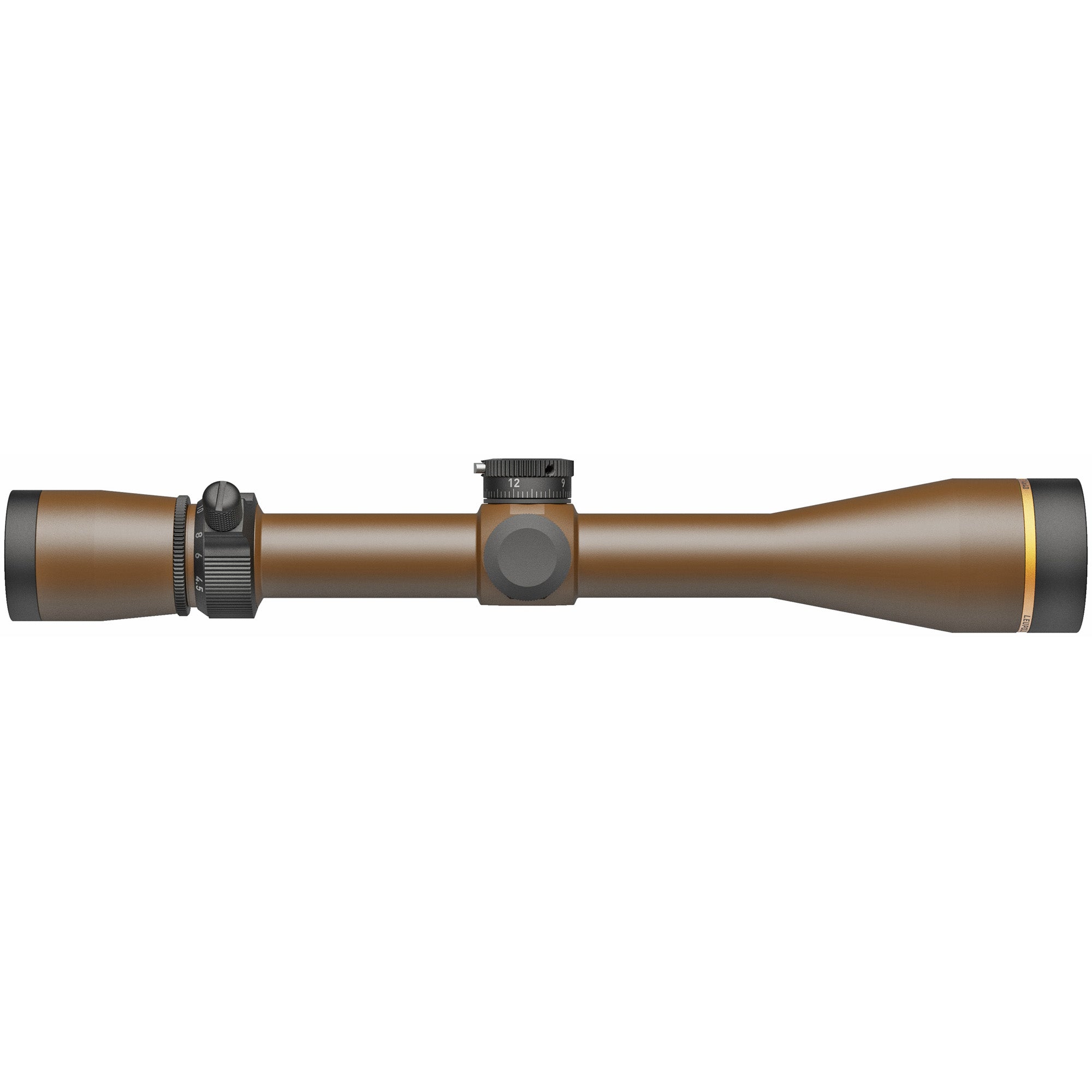 Leupold VX-3HD 4.5-14x40mm Rifle Scope with Wind-Plex Reticle in Burnt Bronze