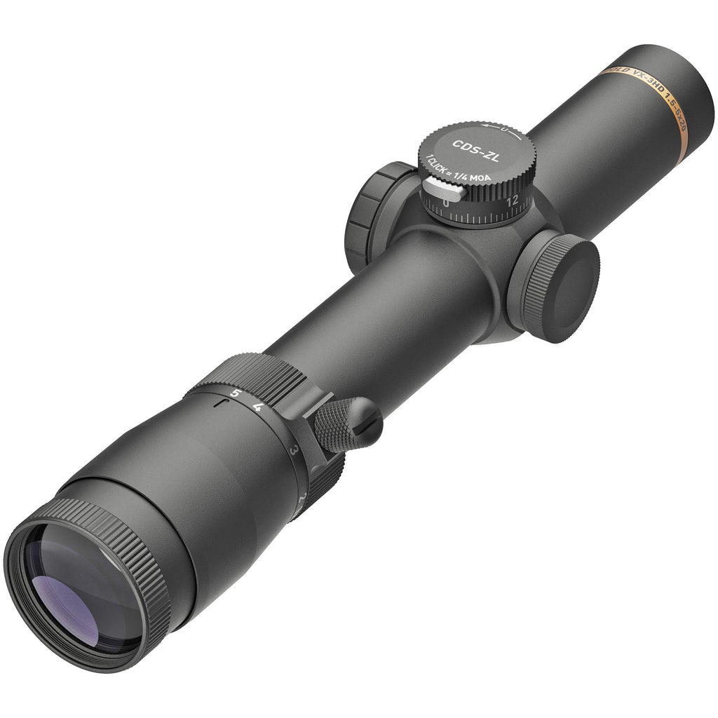 Leupold VX-3HD 1.5-5x20mm FireDot Duplex Low Power Variable Scope - Matte Black