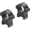 Leupold Open Range Series 1 High Matte Aluminum Scope Rings - Black