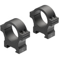 Leupold Open Range 30mm Medium Cross-Slot Scope Rings, Black
