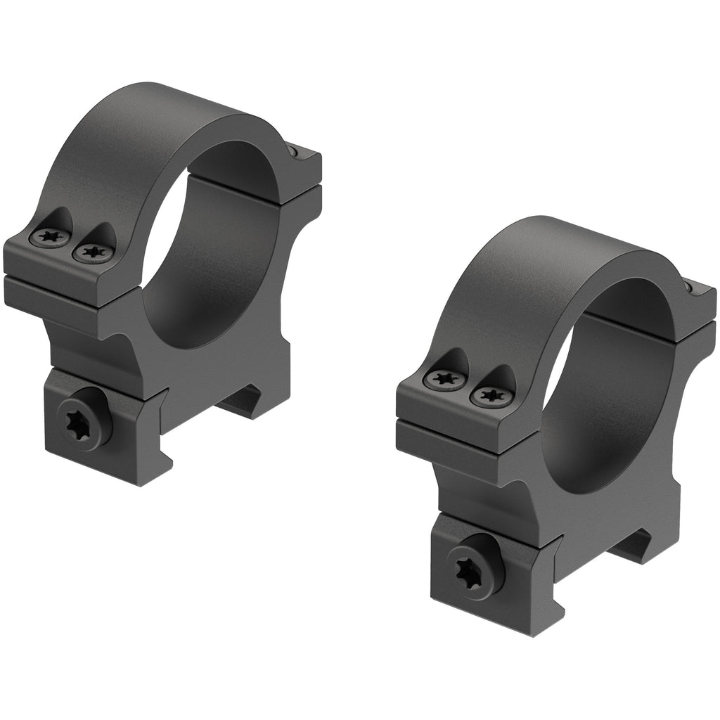 Leupold Open Range 30mm Medium Cross-Slot Scope Rings, Black