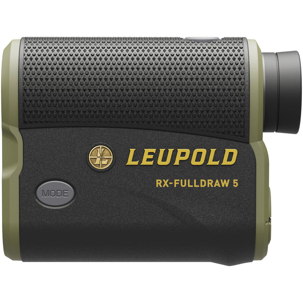 Leupold RX-FullDraw 5 Bowhunting and Archery Rangefinder with 6X Magnification