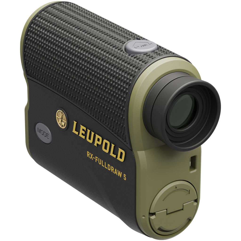 Leupold RX-FullDraw 5 Bowhunting and Archery Rangefinder with 6X Magnification