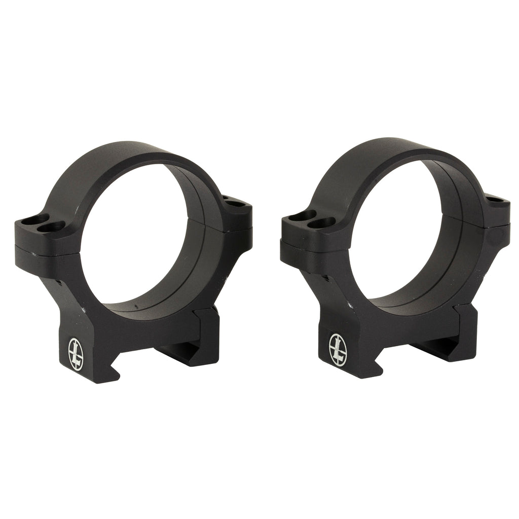 Leupold Back Country 35mm Medium Cross-Slot Ring Mount - Black