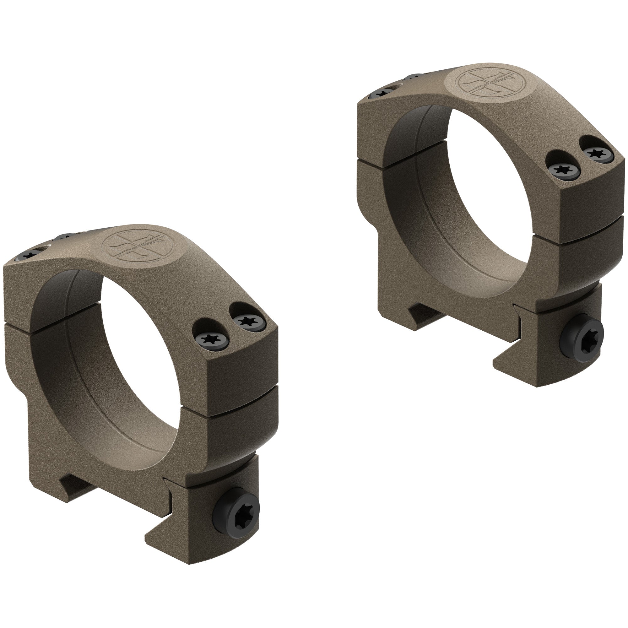 Leupold Mark 4 35mm Medium Aluminum Scope Rings in Flat Dark Earth