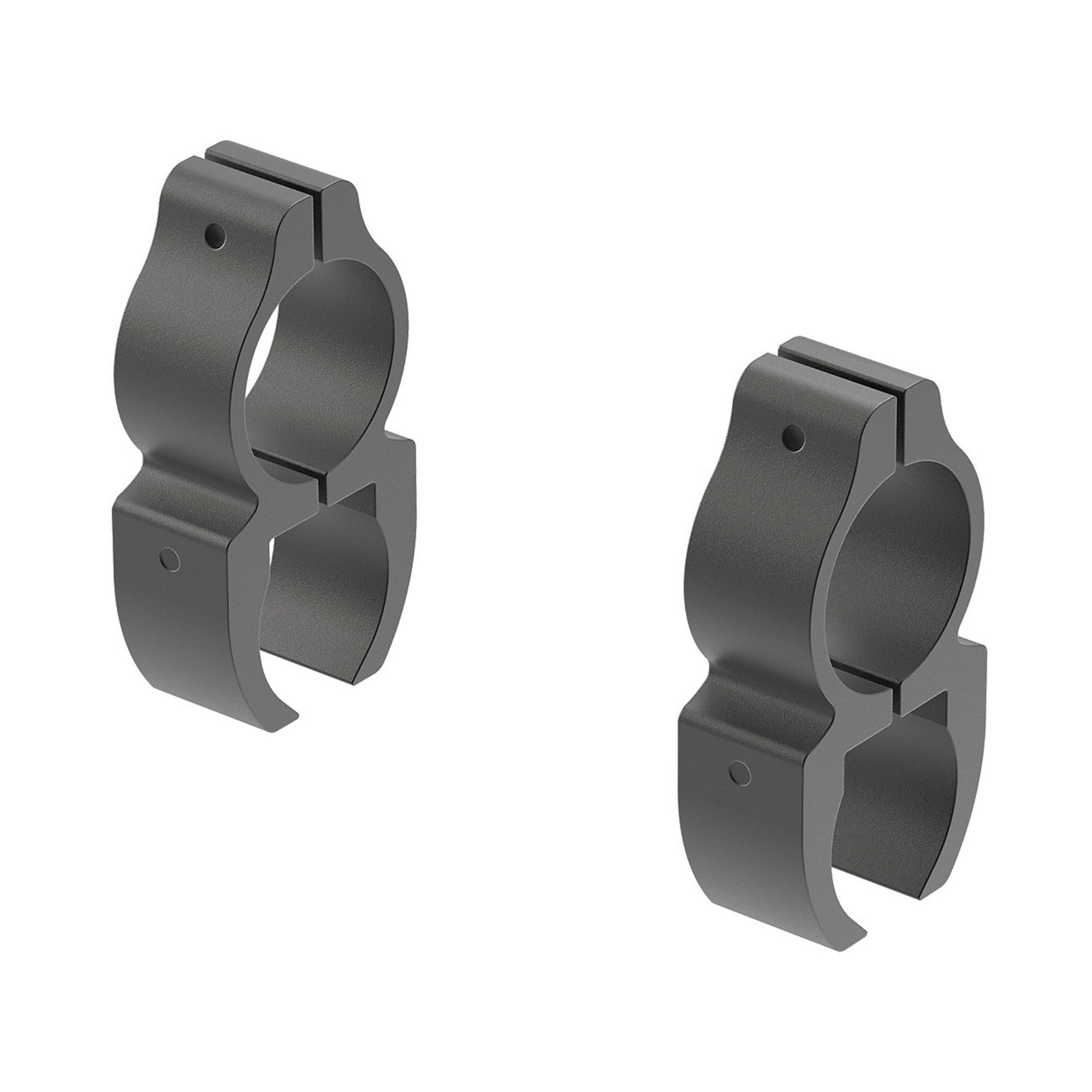 Leupold Rifleman Generation 2 3/8-Inch See-Through Scope Rings - Black