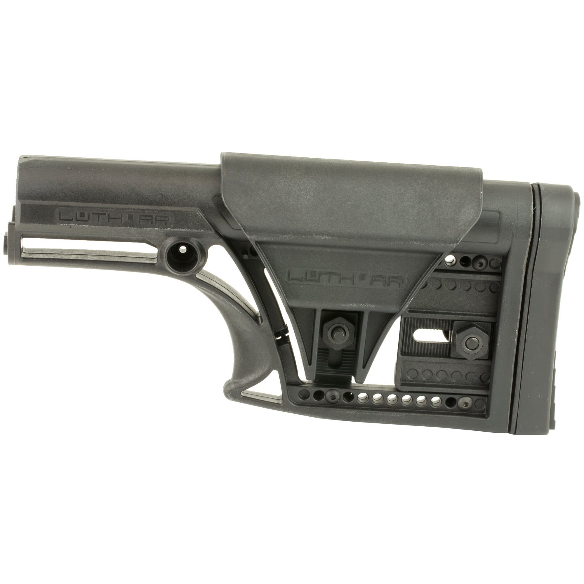 Luth-AR MBA-1 Rifle Length Fixed Stock in Black