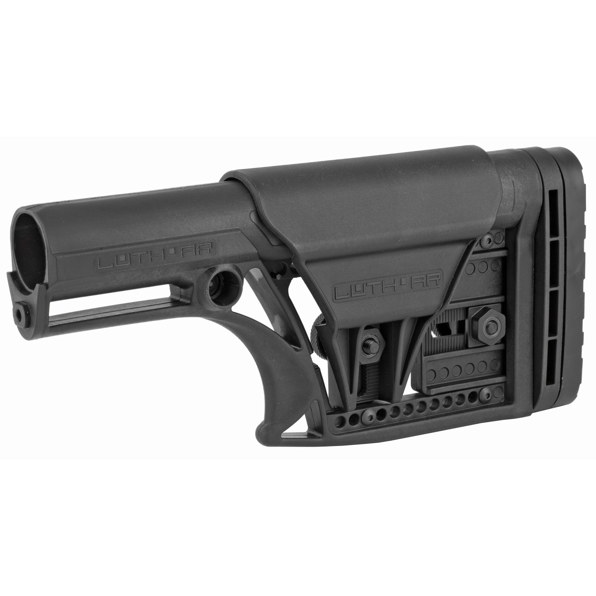 Luth-AR MBA-1 Rifle Stock with 3-Axis Butt Plate for AR-15 and AR-10