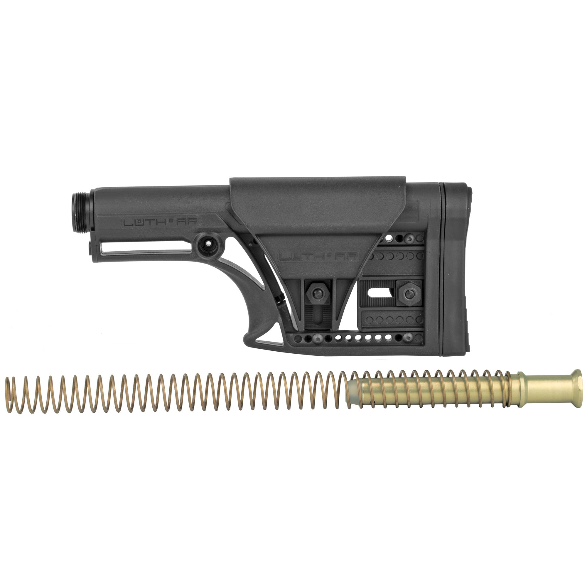 Luth-AR MBA-1 Rifle Stock Kit for AR-15 and AR-10 - Black