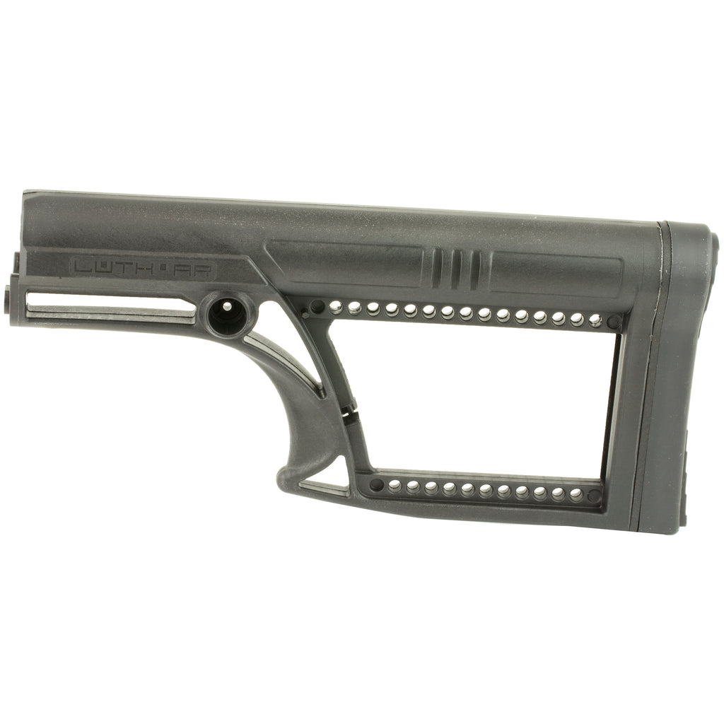 Luth-AR MBA-2 Fixed Rifle Stock for AR-15 and AR-10 - Black